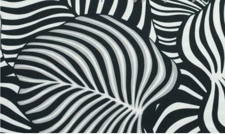 tkanina liście zebry