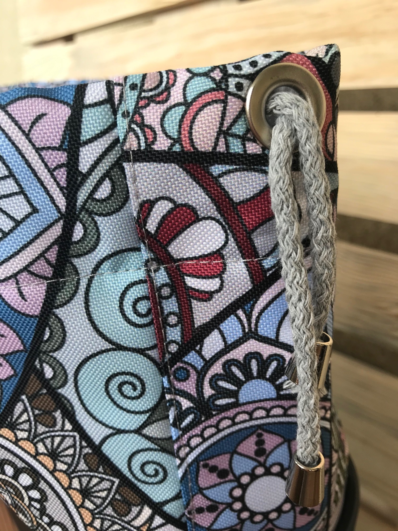 organizer komin do obag mini wzór witraż