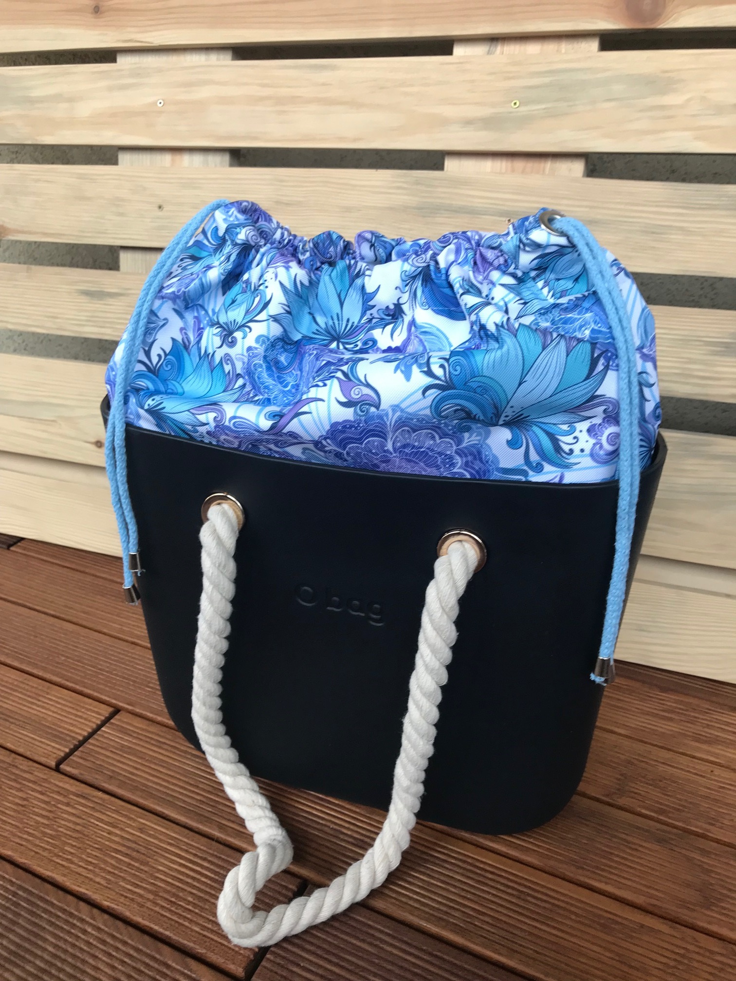 tkanina lodowe kwiaty