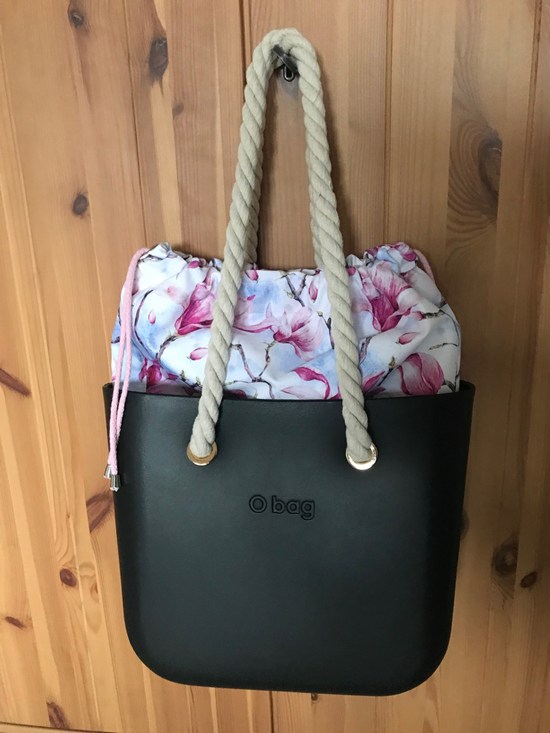 organizer komin do torebki obag mini wzór magnolie