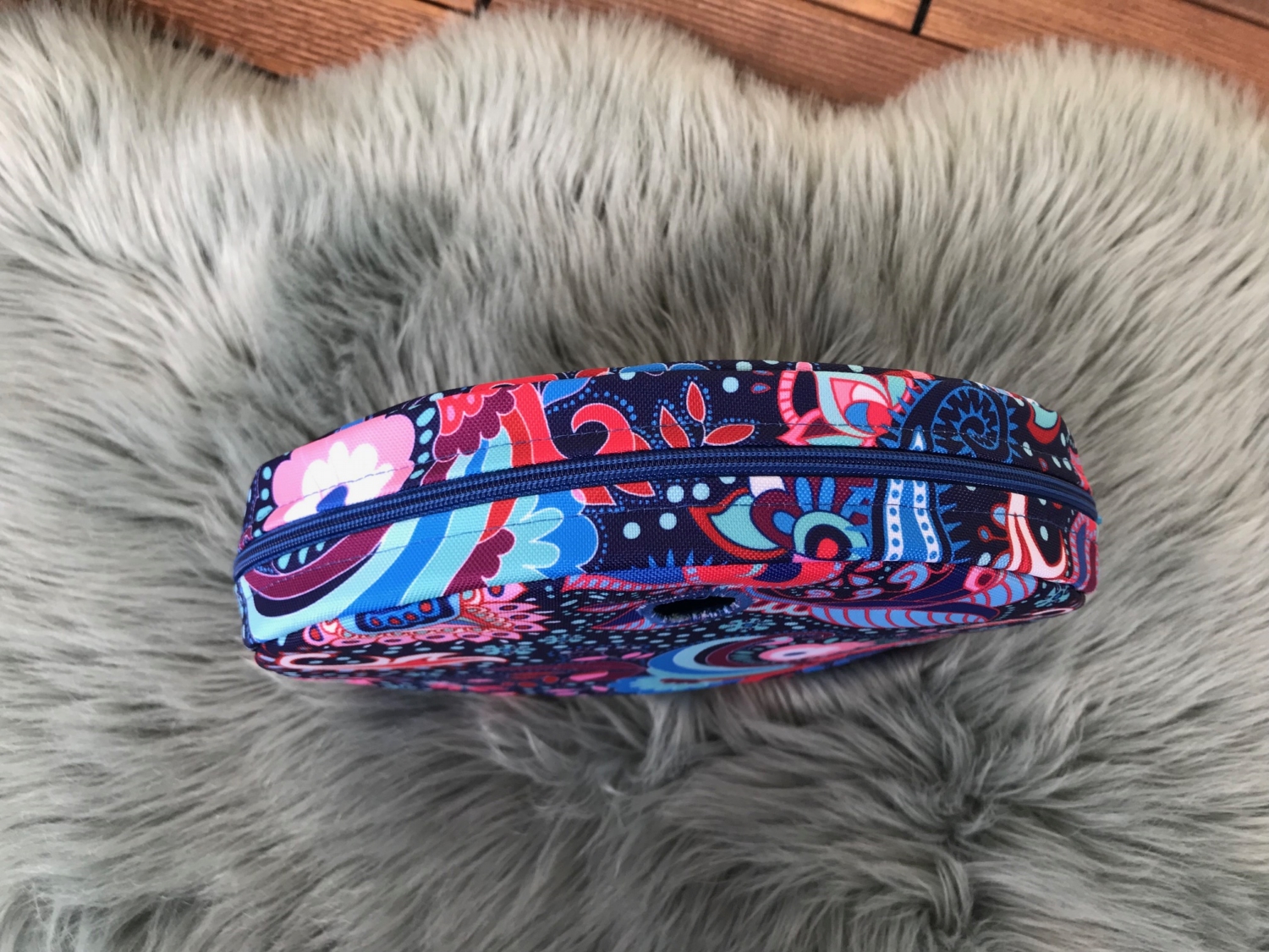 organizer na zamek obag moonlight paisley czerwony