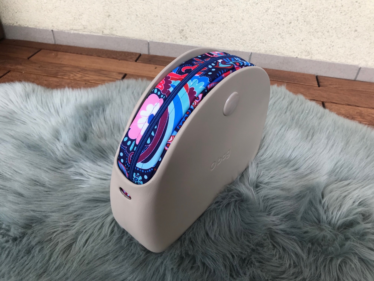 organizer na zamek obag moonlight paisley czerwony