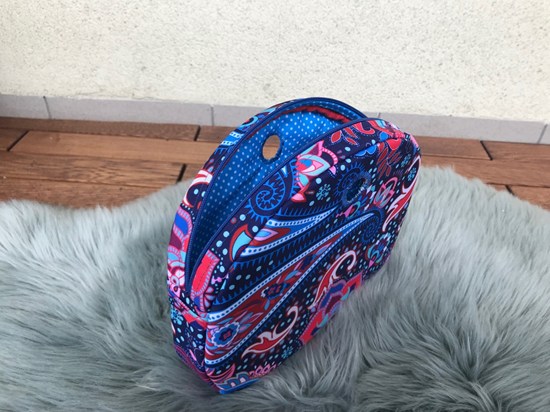 organizer na zamek obag moonlight paisley czerwony