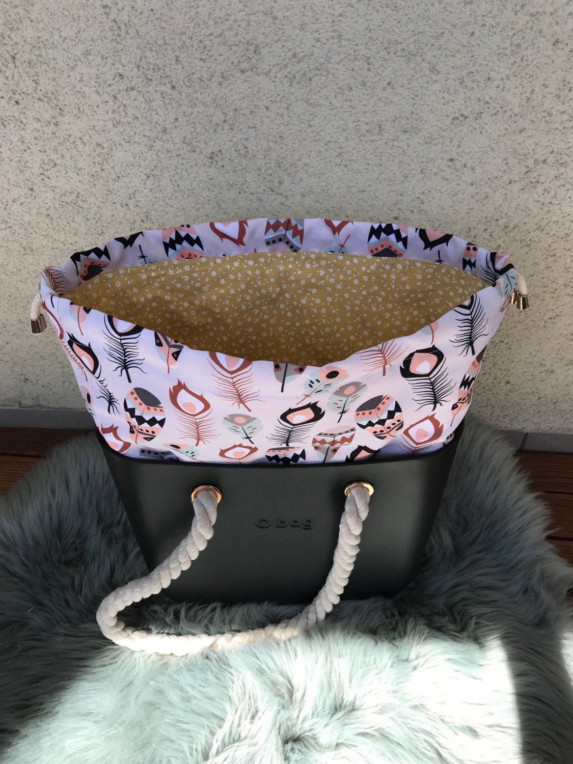 organizer komin obag mini wzor aztec