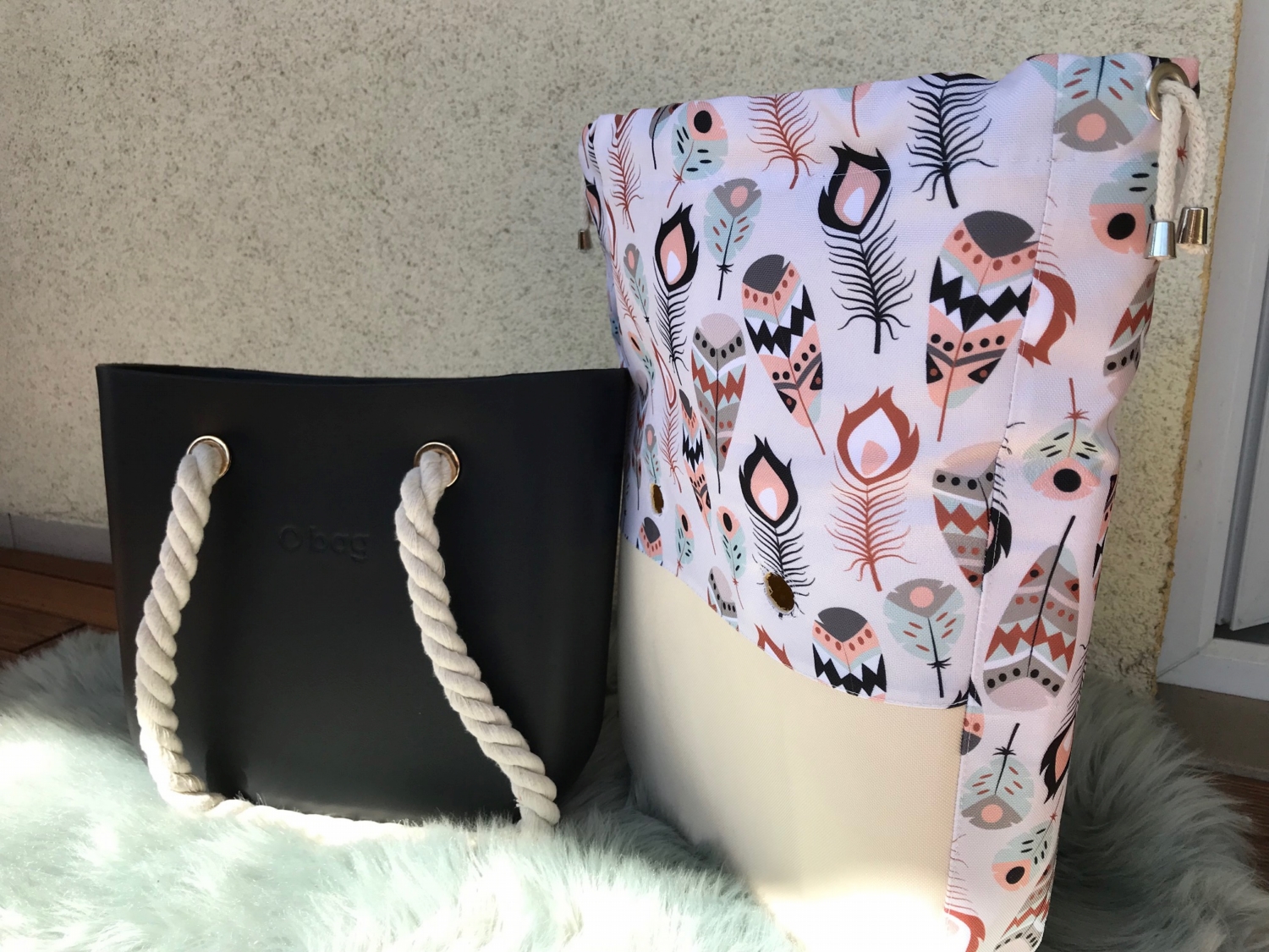 organizer komin obag mini wzor aztec