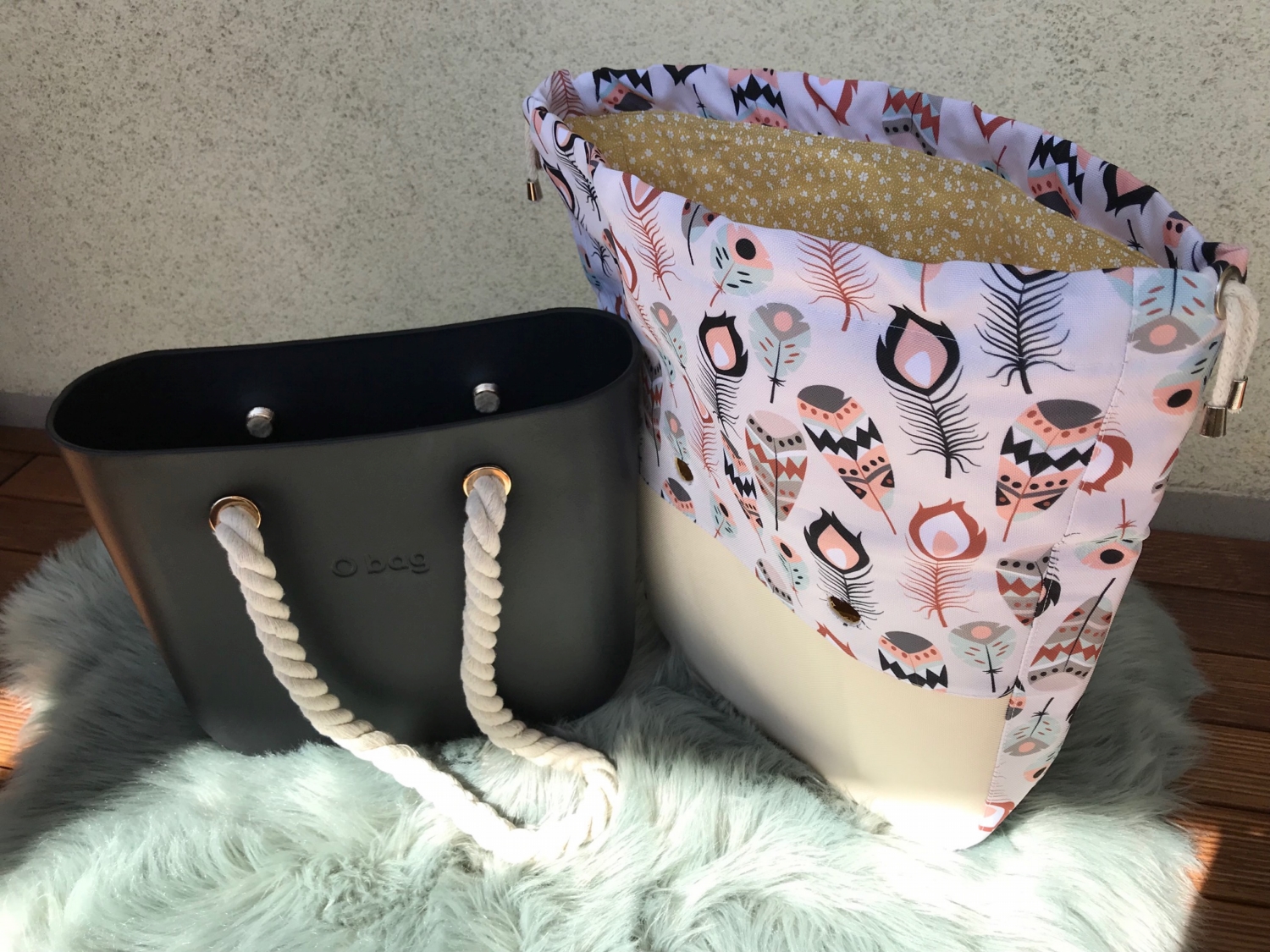 organizer komin obag mini wzor aztec