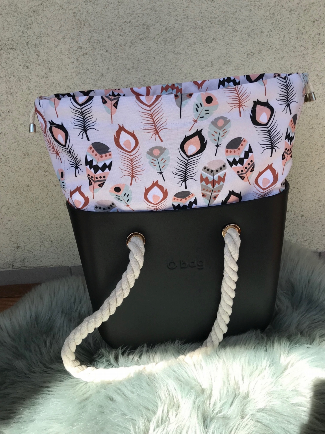 organizer komin obag mini wzor aztec