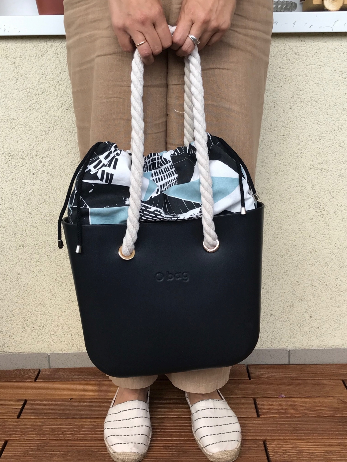 organizer komin obag mini wzor geometryczny