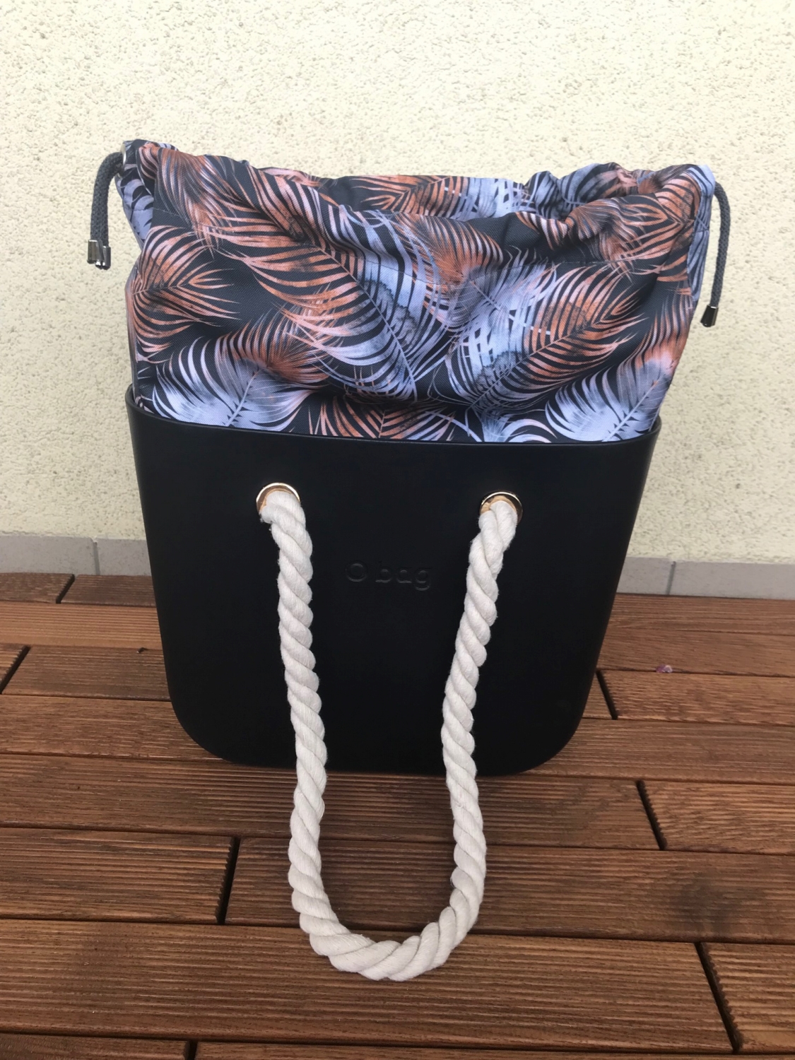 organizer komin obag mini wzor liscie