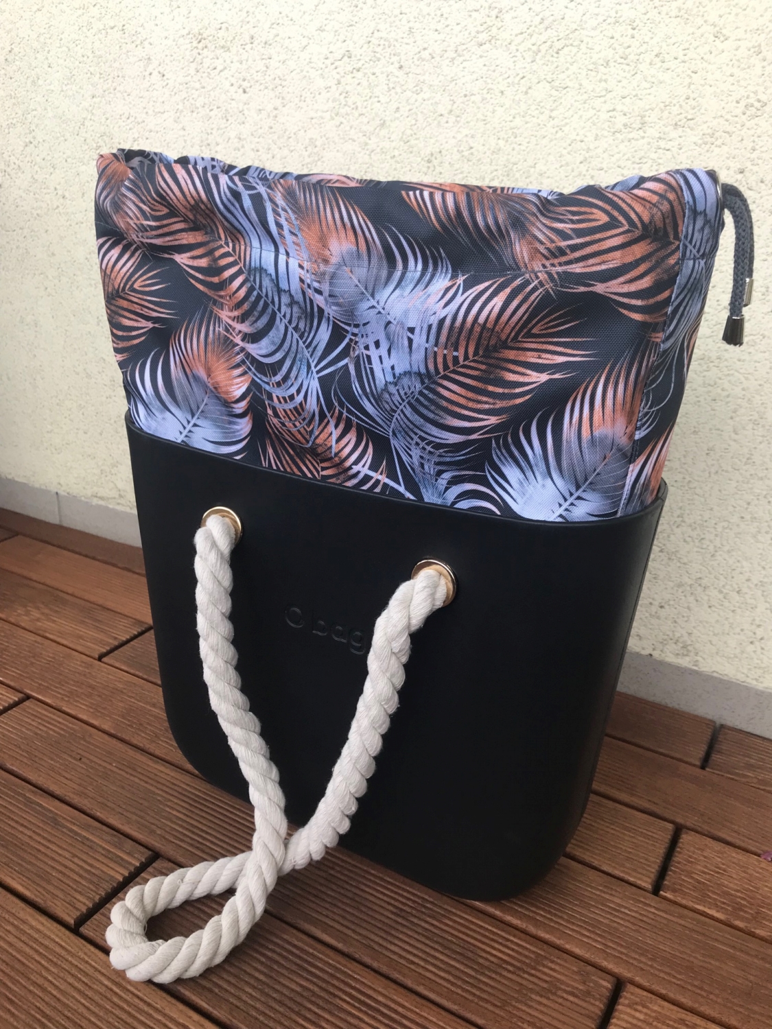 organizer komin obag mini wzor liscie