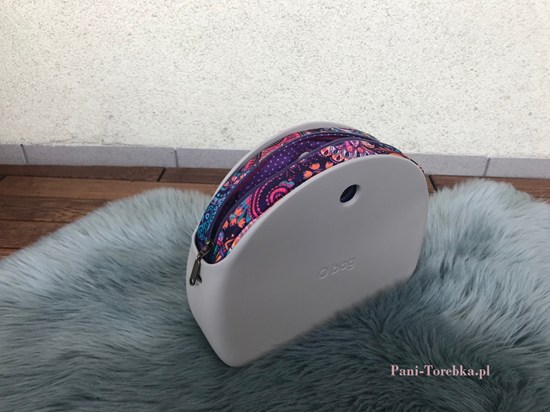 organizer na zamek obag moonlight paisley fioletowy