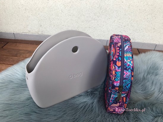 organizer na zamek obag moonlight paisley fioletowy