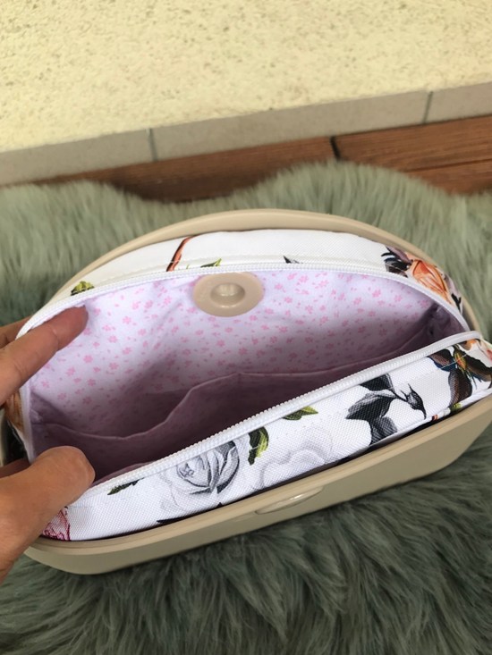 organizer na zamek obag moonlight kolibry w rozach