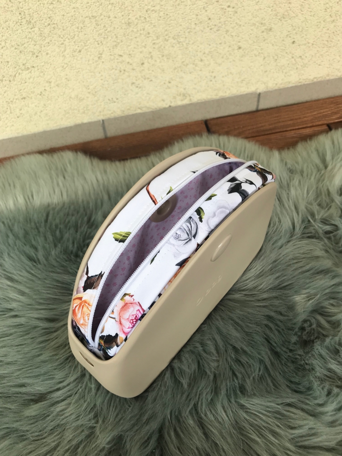 organizer na zamek obag moonlight kolibry w rozach