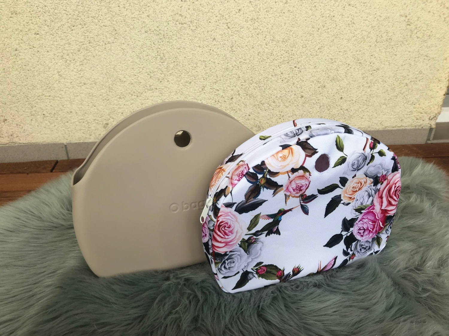 organizer na zamek obag moonlight kolibry w rozach