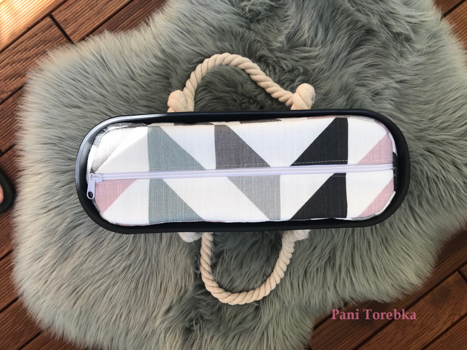 organizer na zamek obag mini wzor figury