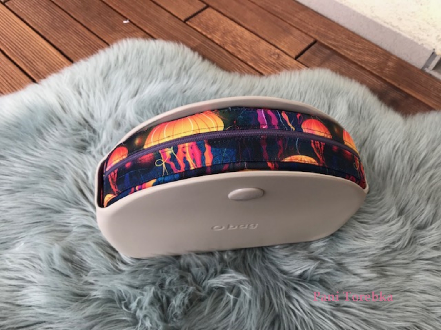 organizer na zamek obag moonlight wzor meduzy