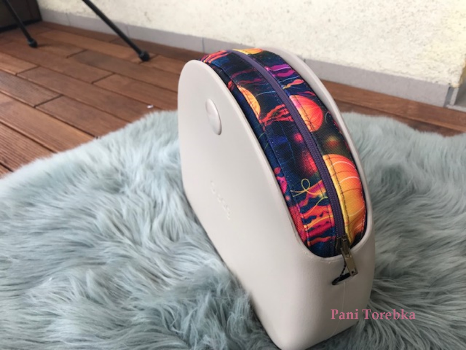 organizer na zamek obag moonlight wzor meduzy