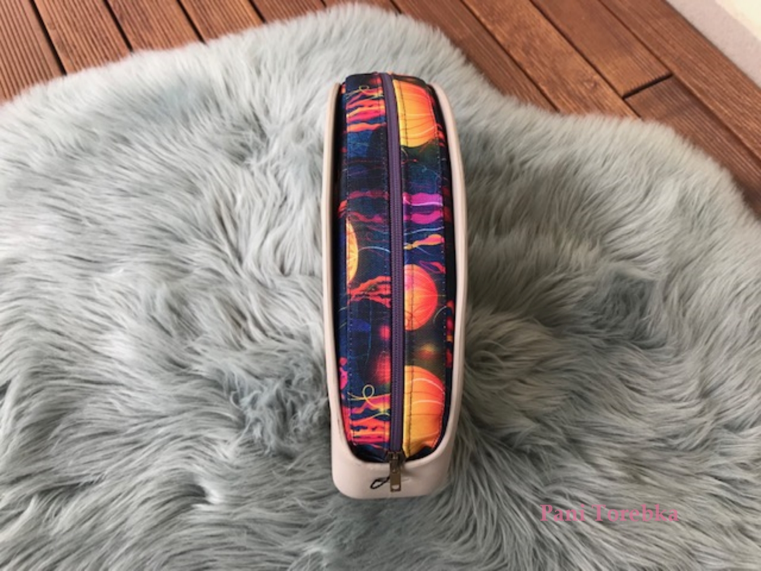 organizer na zamek obag moonlight wzor meduzy