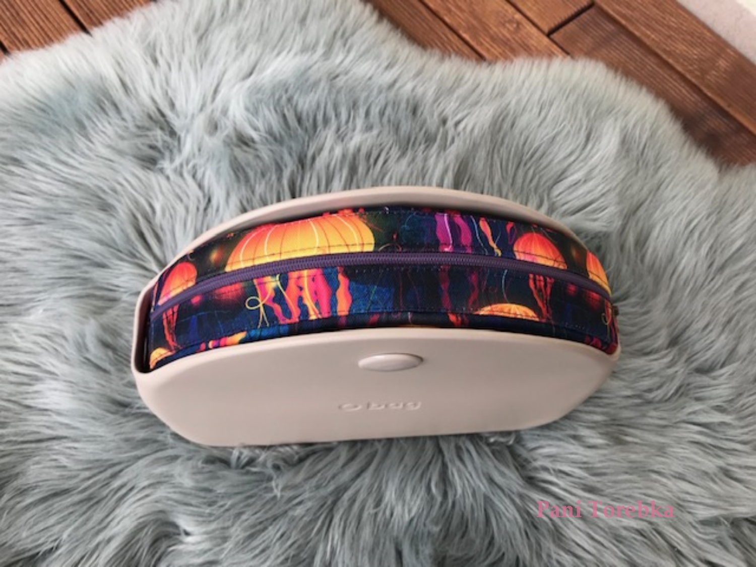 organizer na zamek obag moonlight wzor meduzy