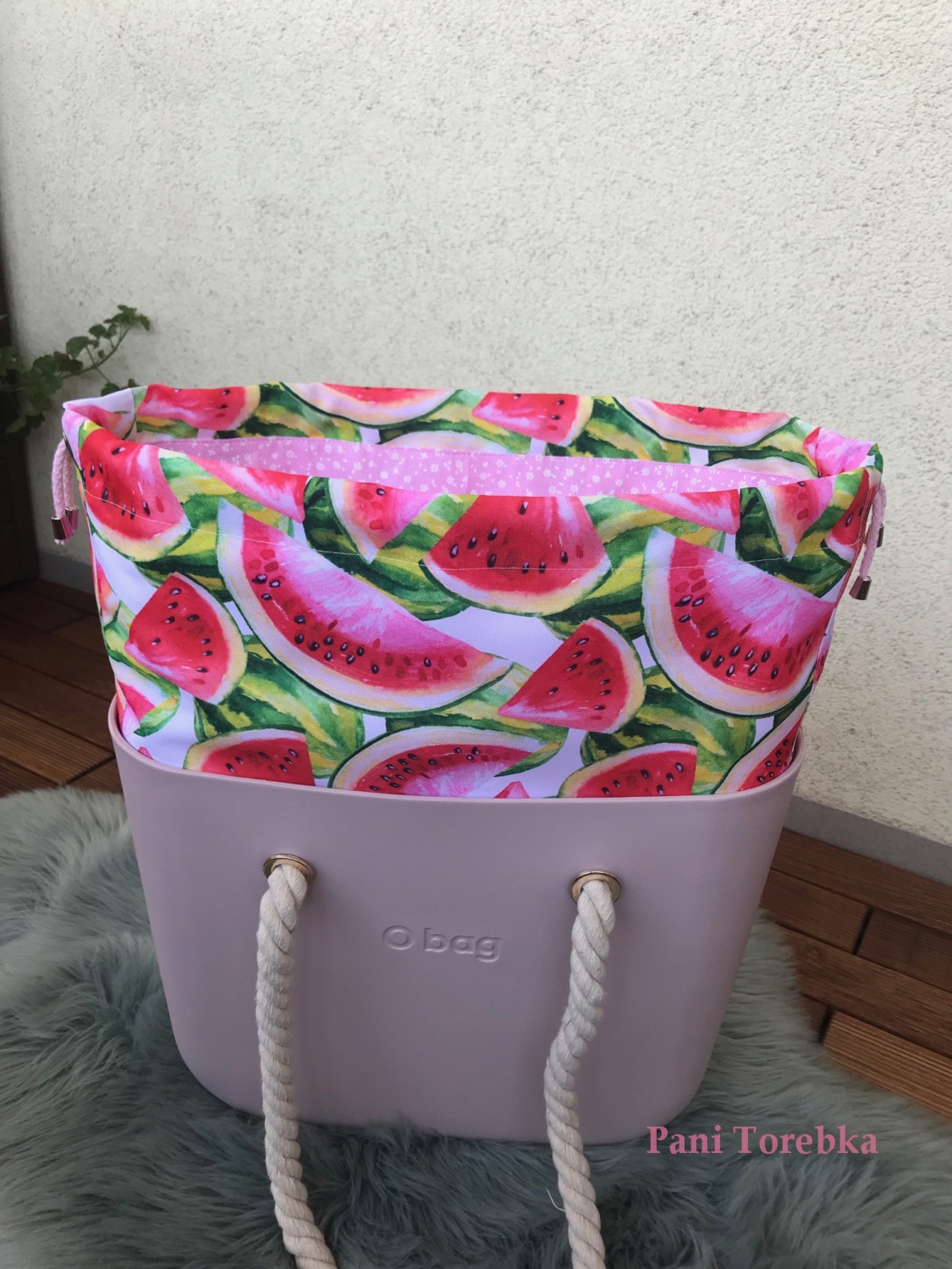 komin Obag standard wzor soczyste arbuzy