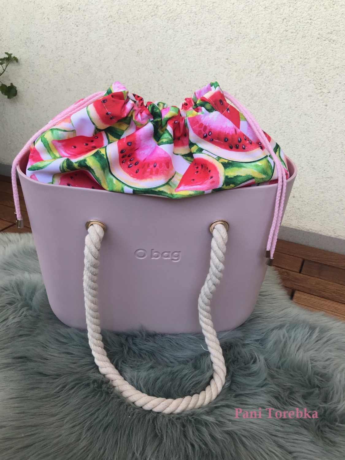 komin Obag standard wzor soczyste arbuzy