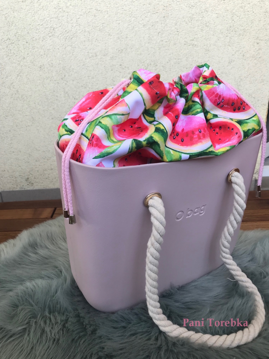 komin Obag standard wzor soczyste arbuzy