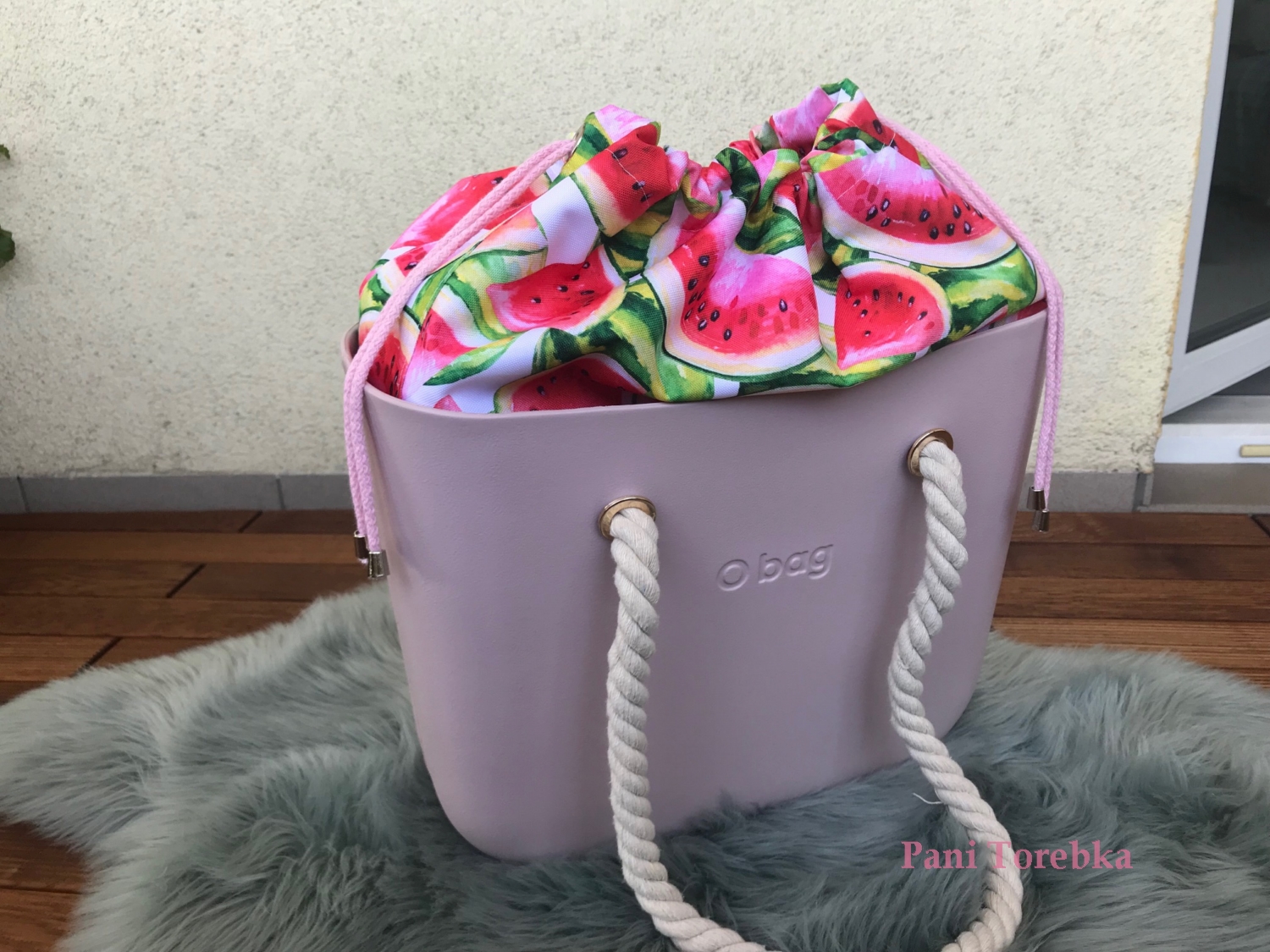 komin Obag standard wzor soczyste arbuzy