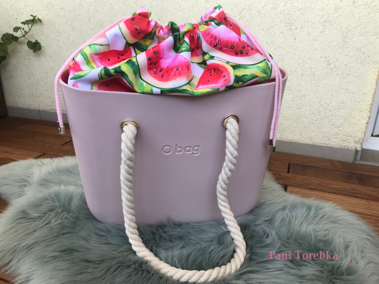 komin Obag standard wzor soczyste arbuzy