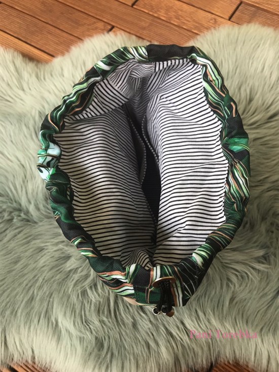 organizer komin do obag moonlight liscie zielone