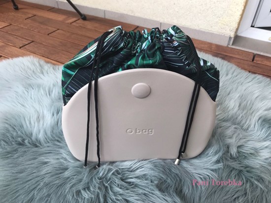 organizer komin do obag moonlight liscie zielone