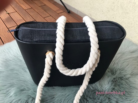 organizer obag mini jeansowy