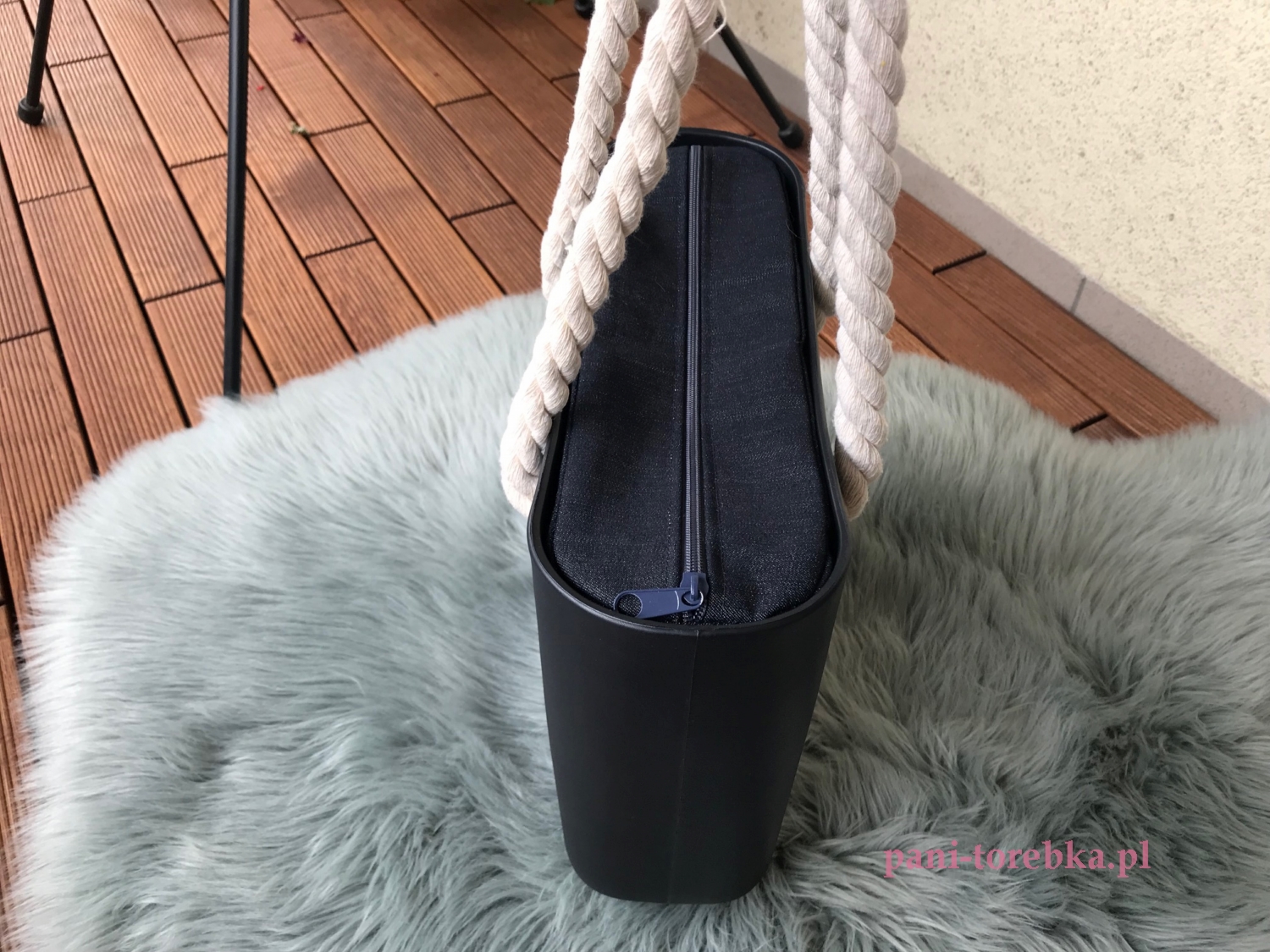 organizer obag mini jeansowy