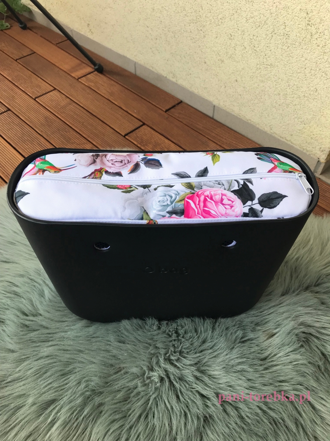 organizer na zamek do torebki obag mini w koliberki