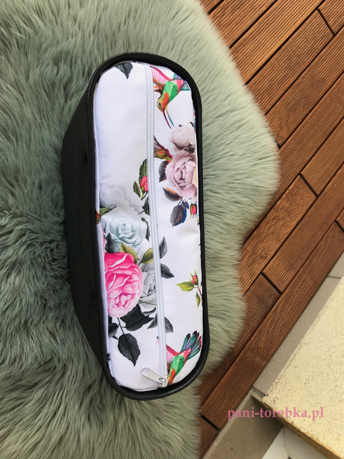 organizer na zamek do torebki obag mini w koliberki