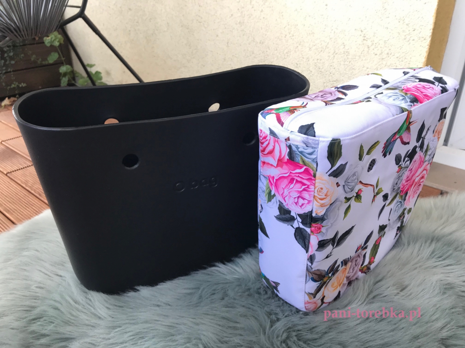 organizer na zamek do torebki obag mini w koliberki