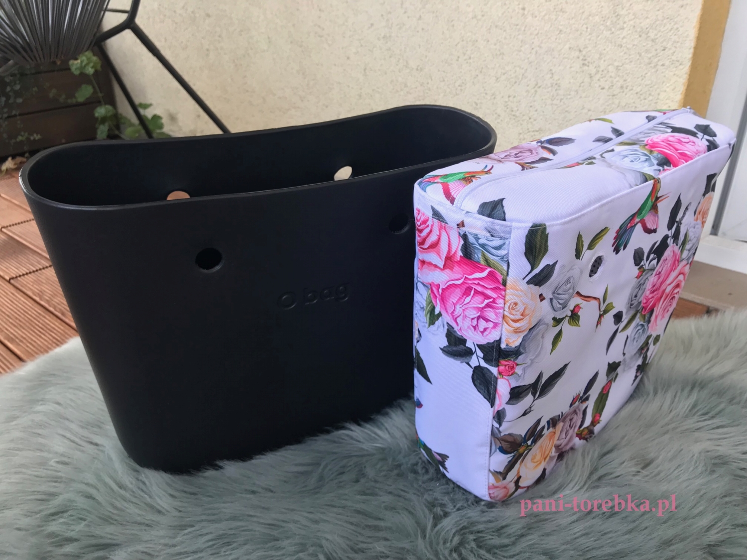 organizer na zamek do torebki obag mini w koliberki