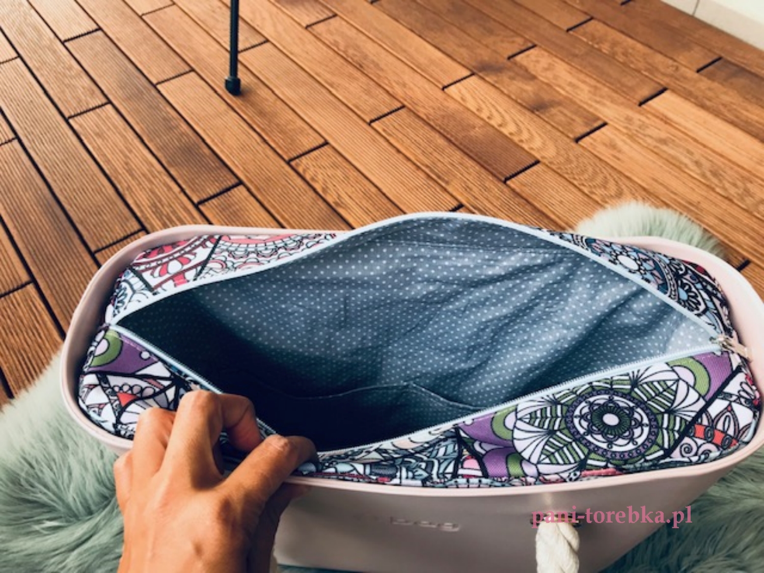 organizer na zamek do obag standard