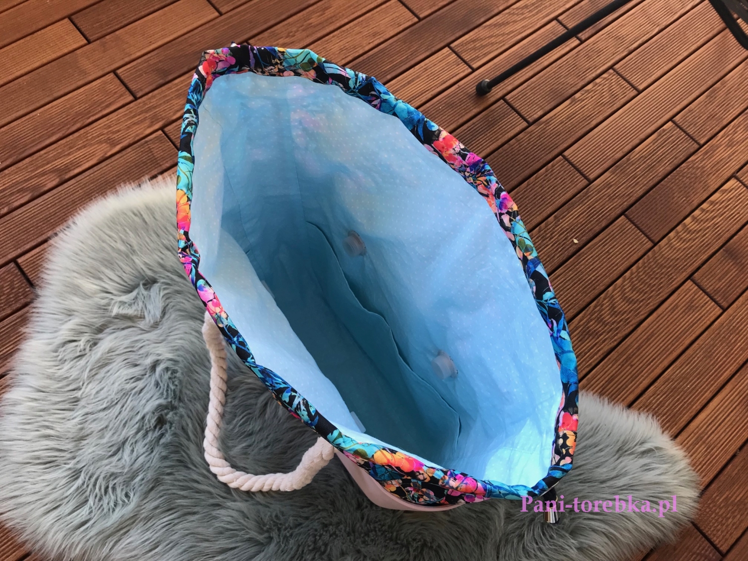 Organizer komin obag standard wzór jarzębina na czarnym