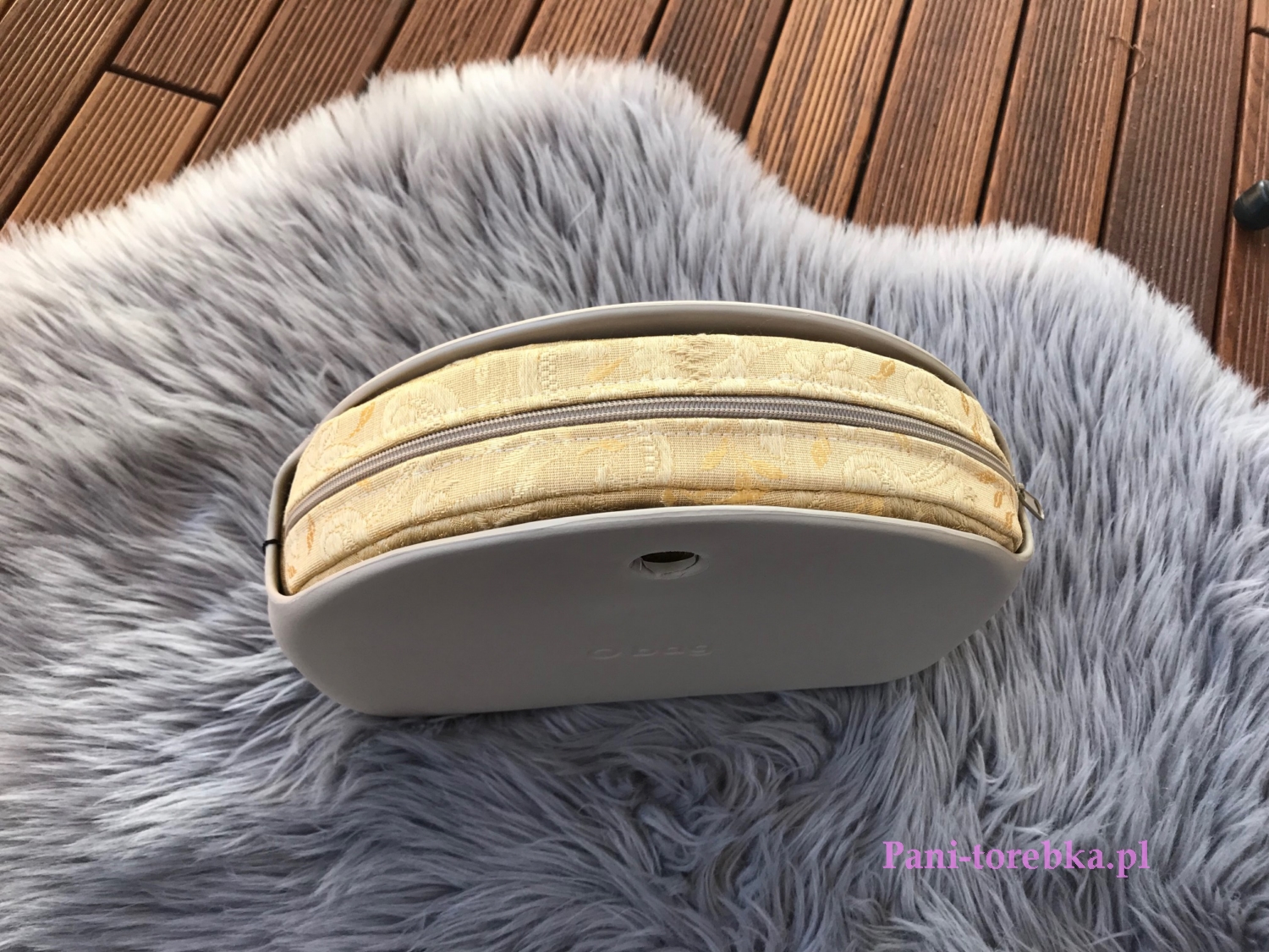 organizer na zamek obag moonlight miodowy szyk