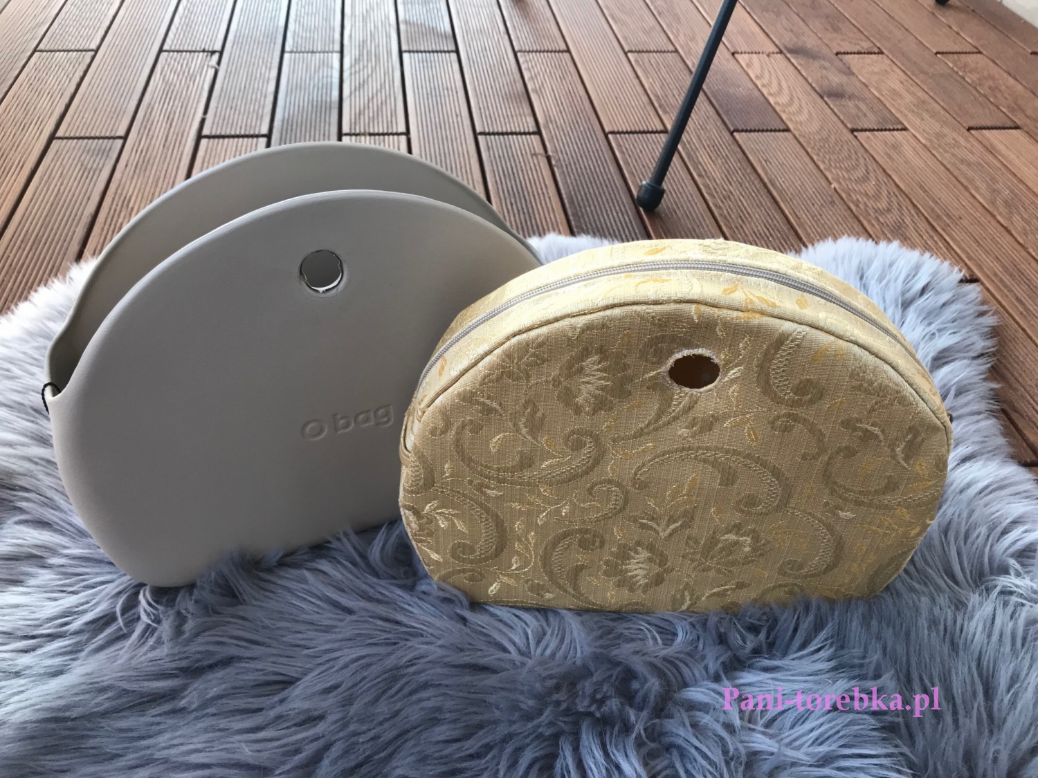 organizer na zamek obag moonlight miodowy szyk