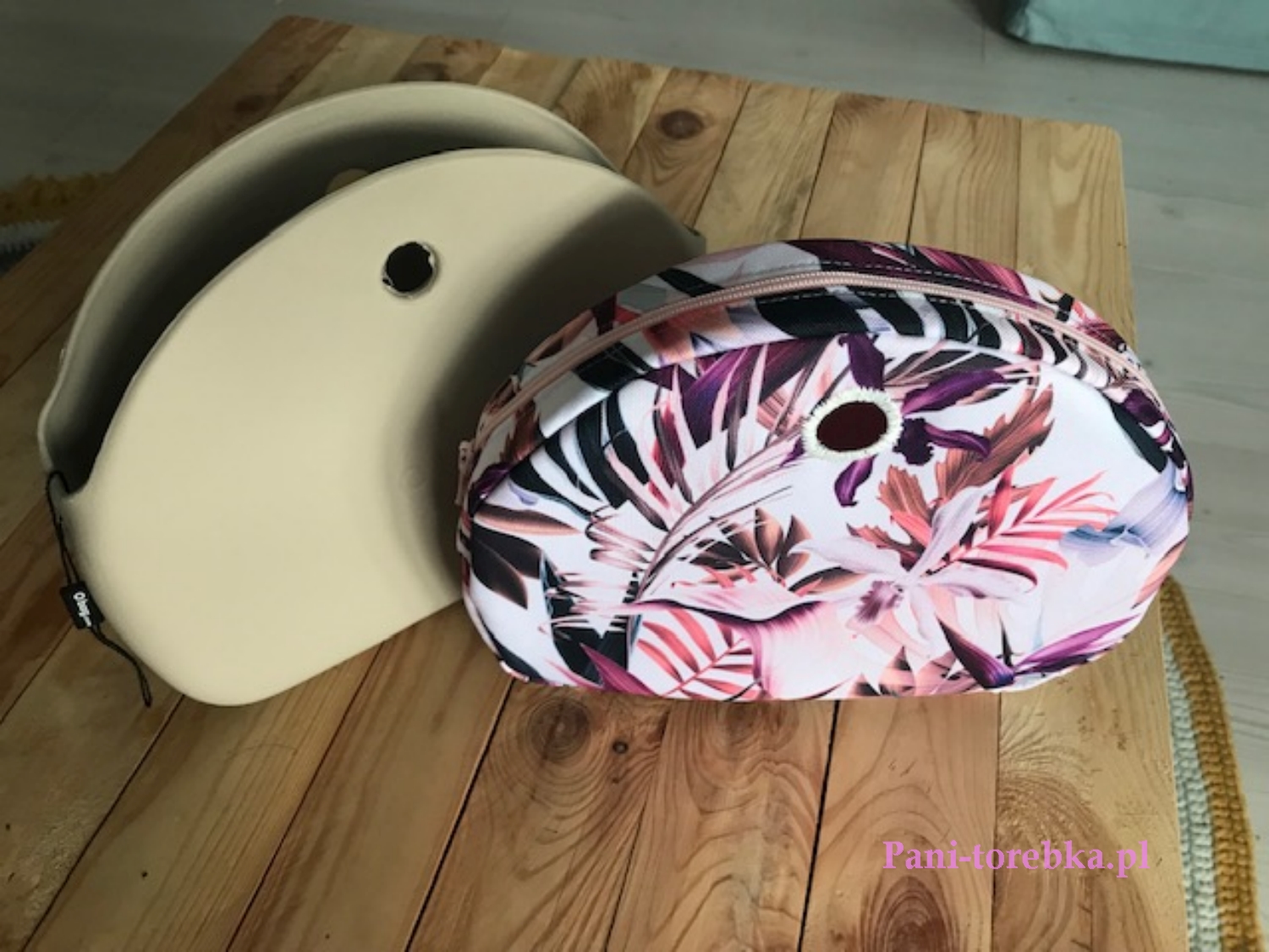 organizer do obag moonlight dzikie kwiaty fiolet