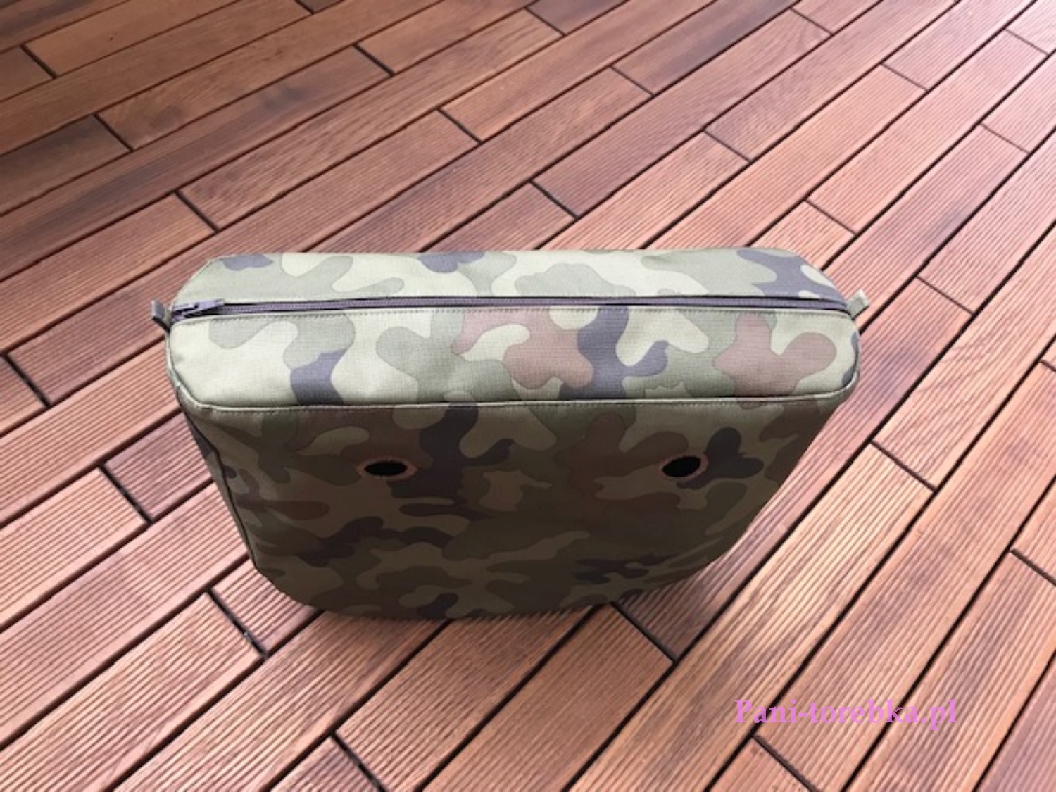 organizer obag standard wzór moro ciemnozielone