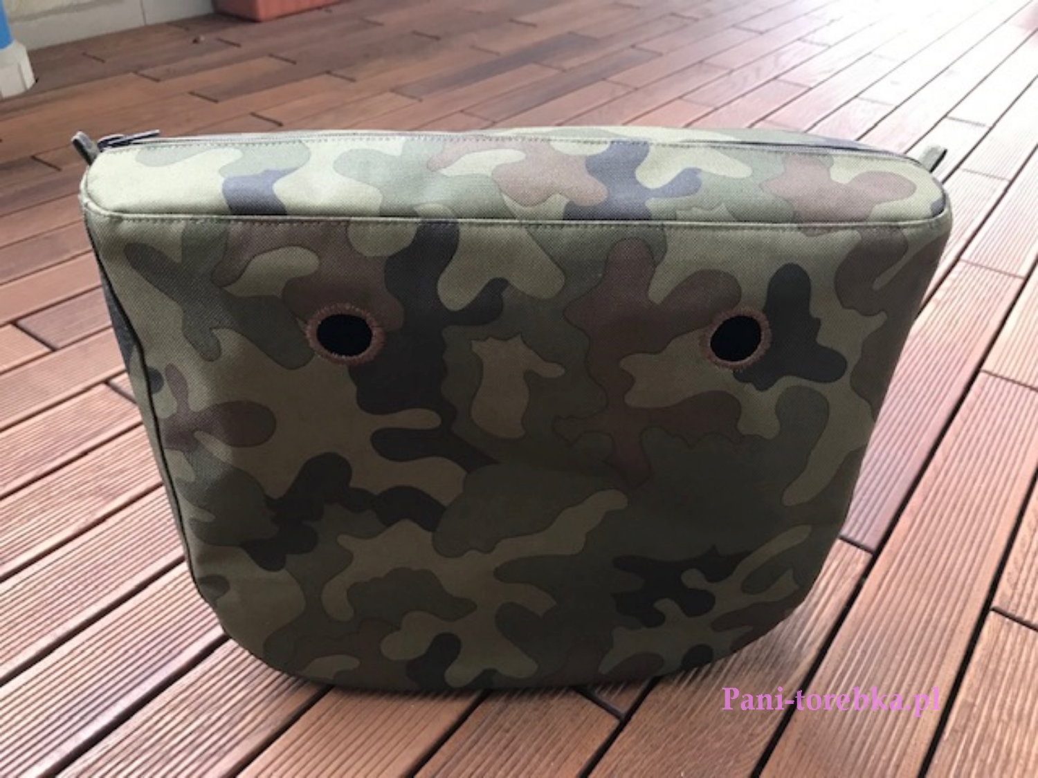 organizer obag standard wzór moro ciemnozielone