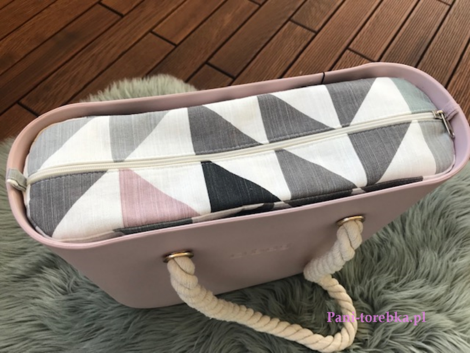 organizer obag standard wzór geometryczny