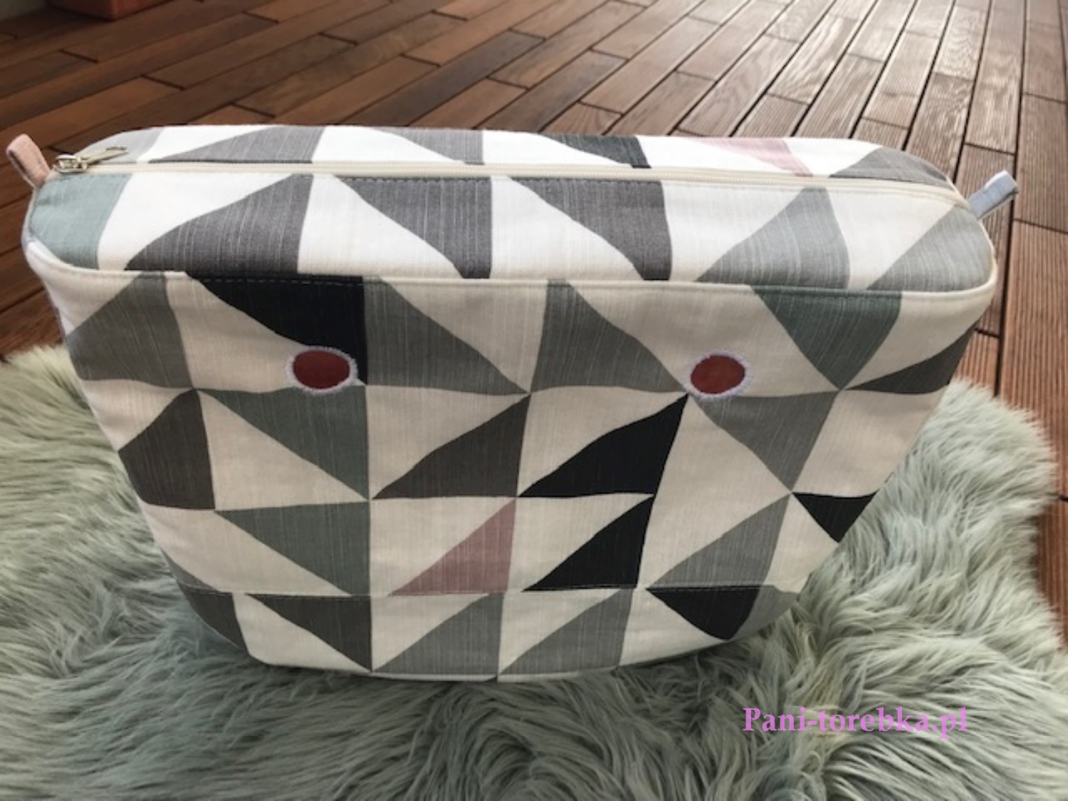 organizer obag standard wzór geometryczny