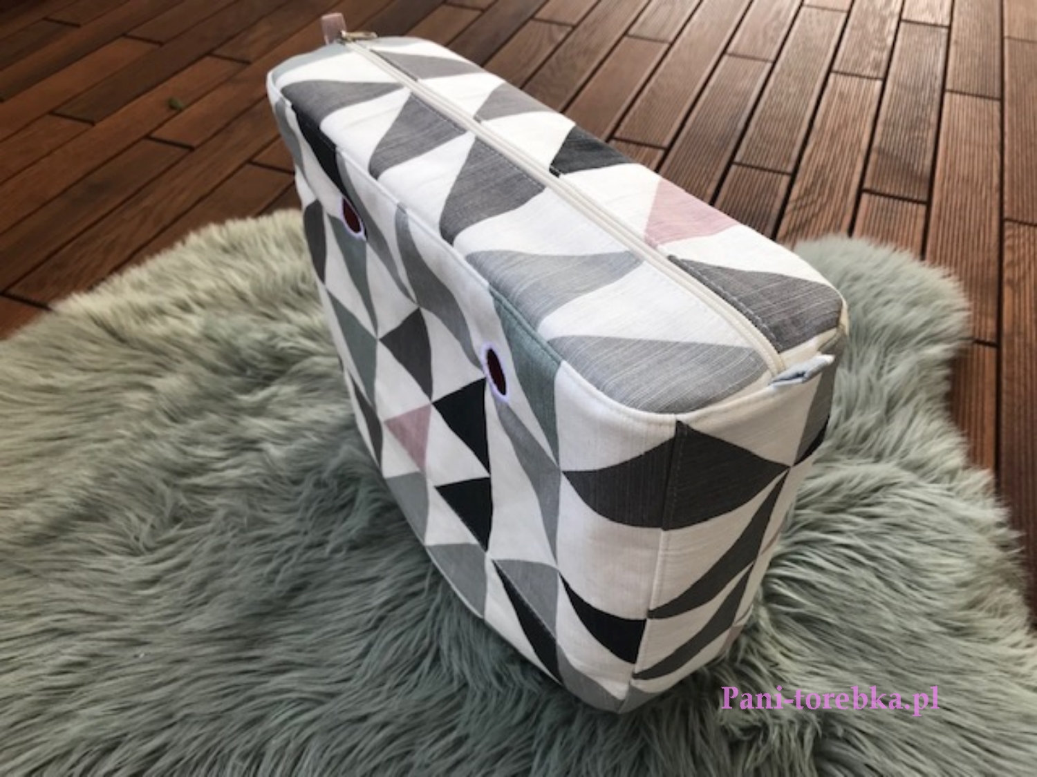 organizer obag standard wzór geometryczny