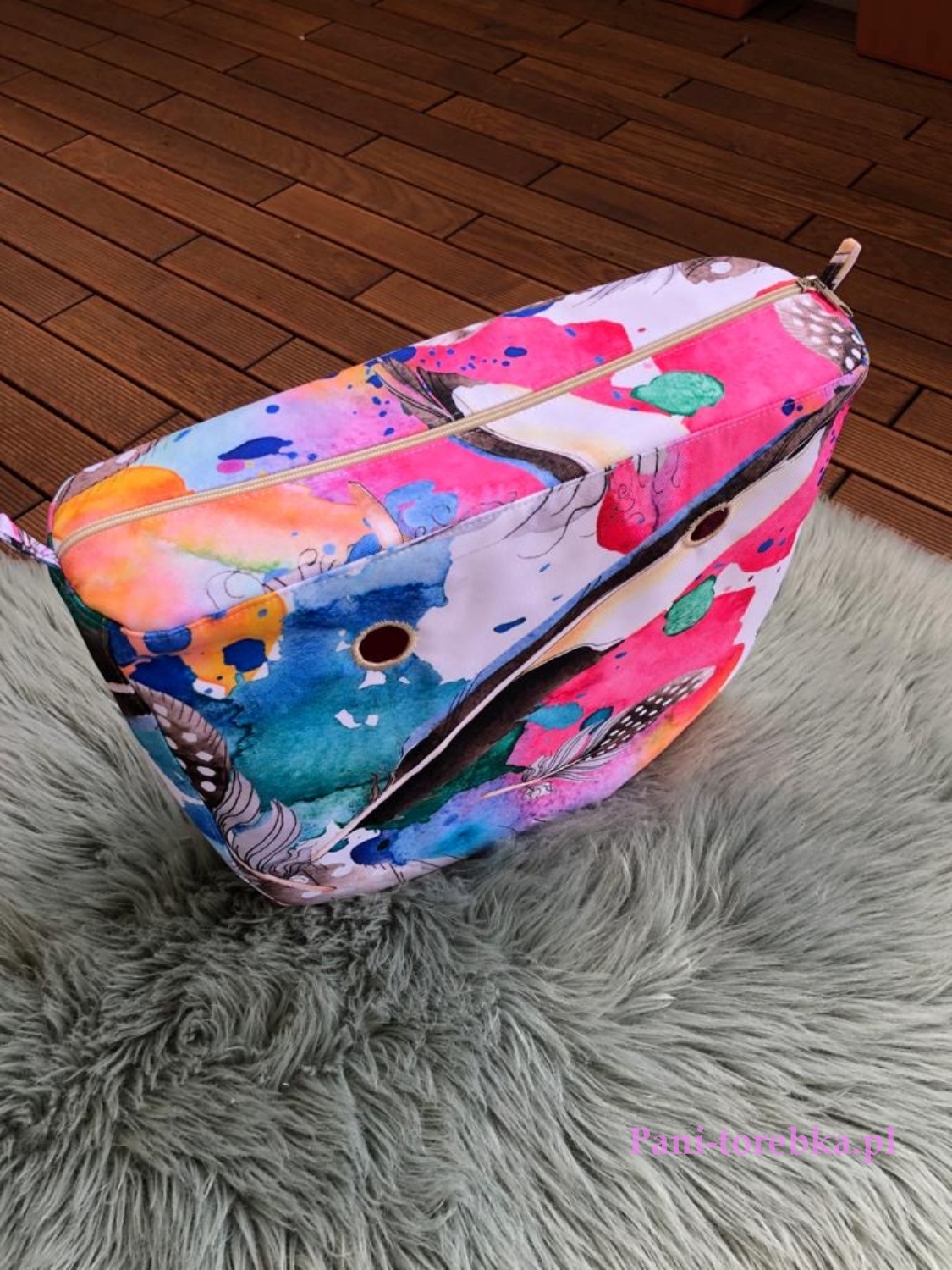 tkanina pióra akwarela pastel