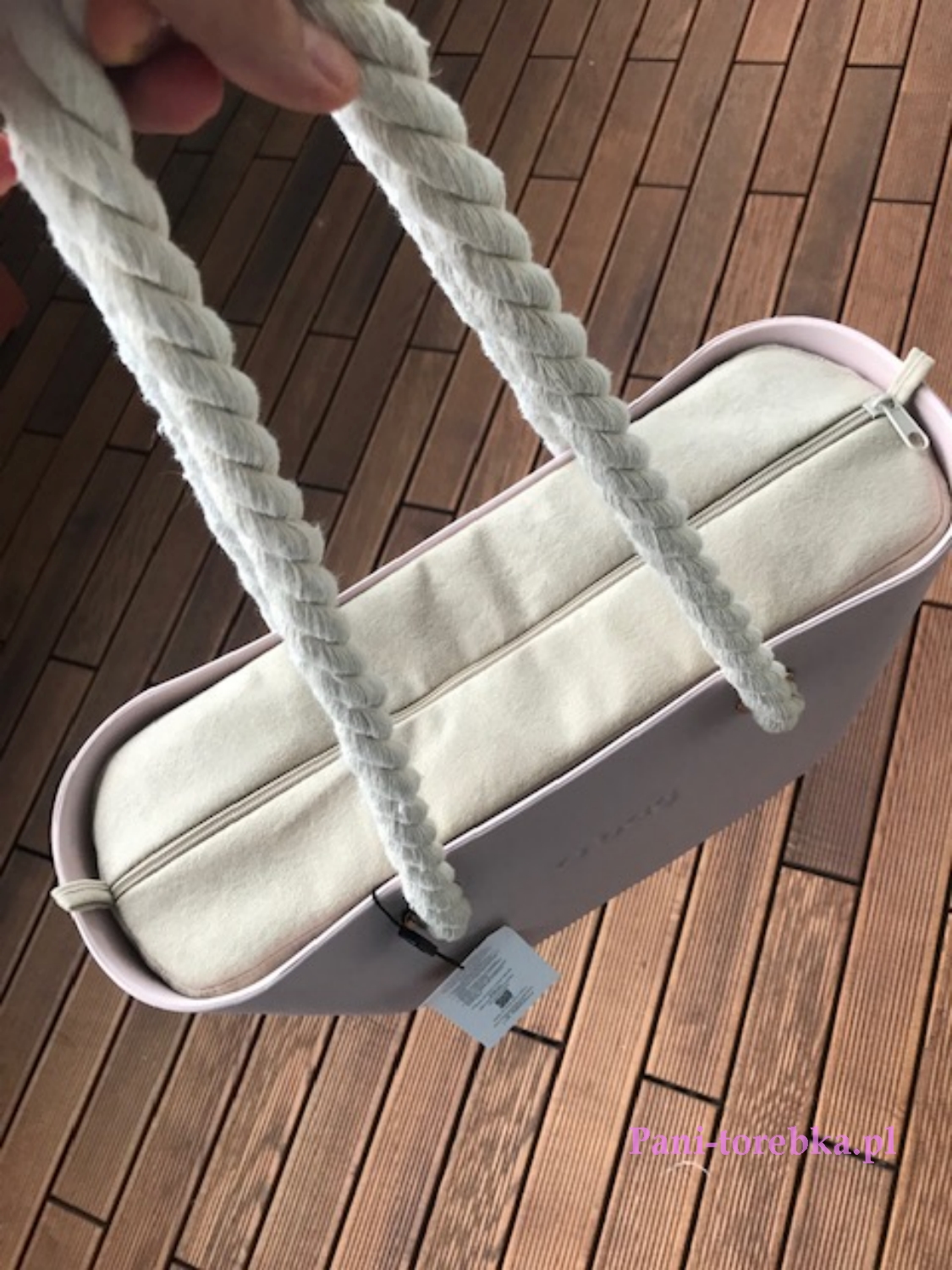 organizer na zamek obag standard jasny beż