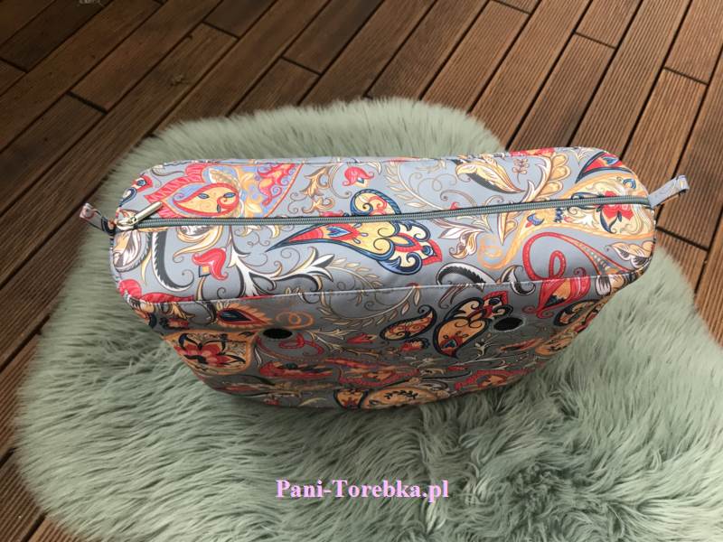 organizer obag standard paisley szary